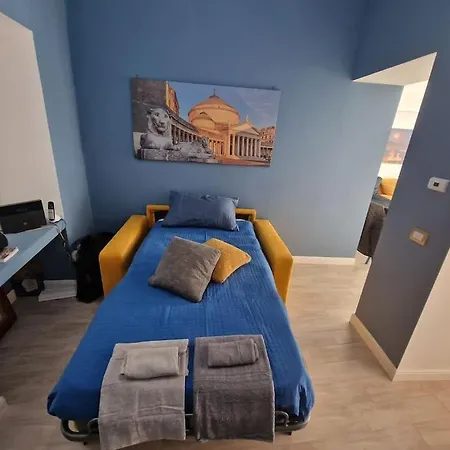 Pastel Blue House X 5 People In Corso Above Metro Montesanto Apartment *